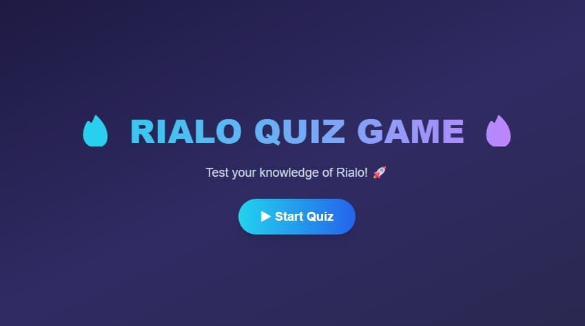 Rialo Quiz Game preview